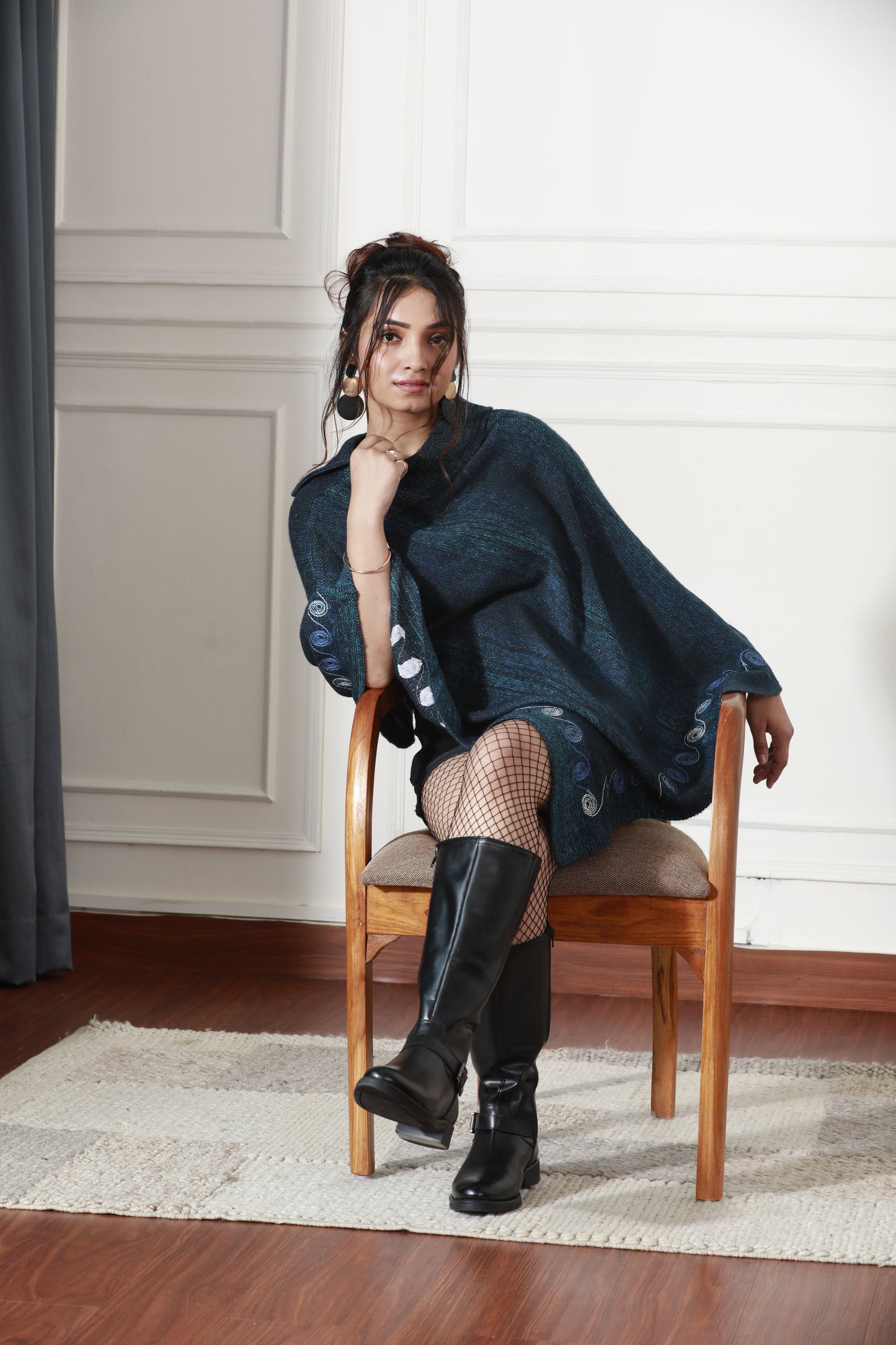 Celestial Wave Poncho