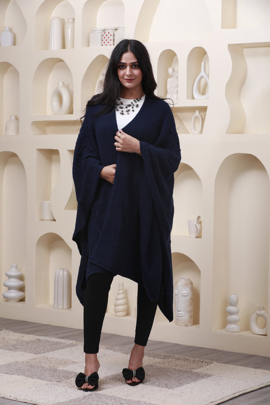 Blue Haven Flow Poncho