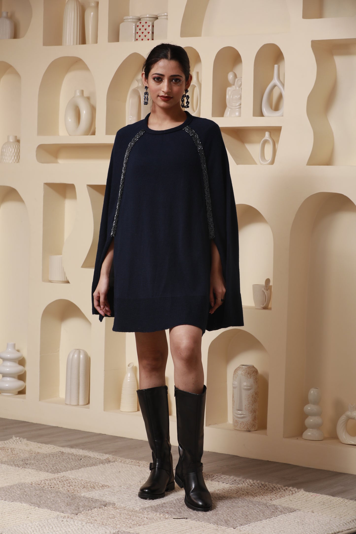 Nocturne Gleam Poncho