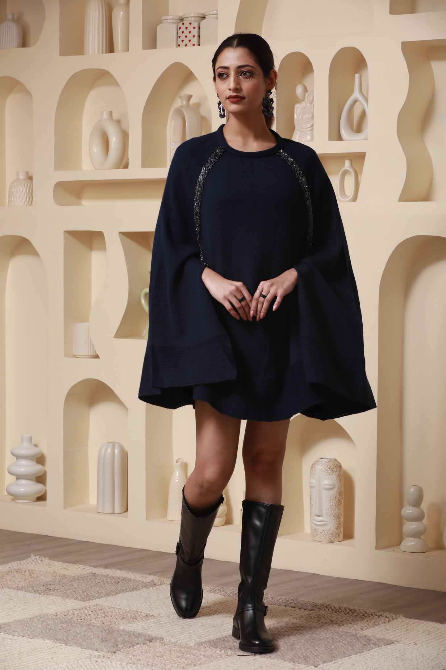 Nocturne Gleam Poncho