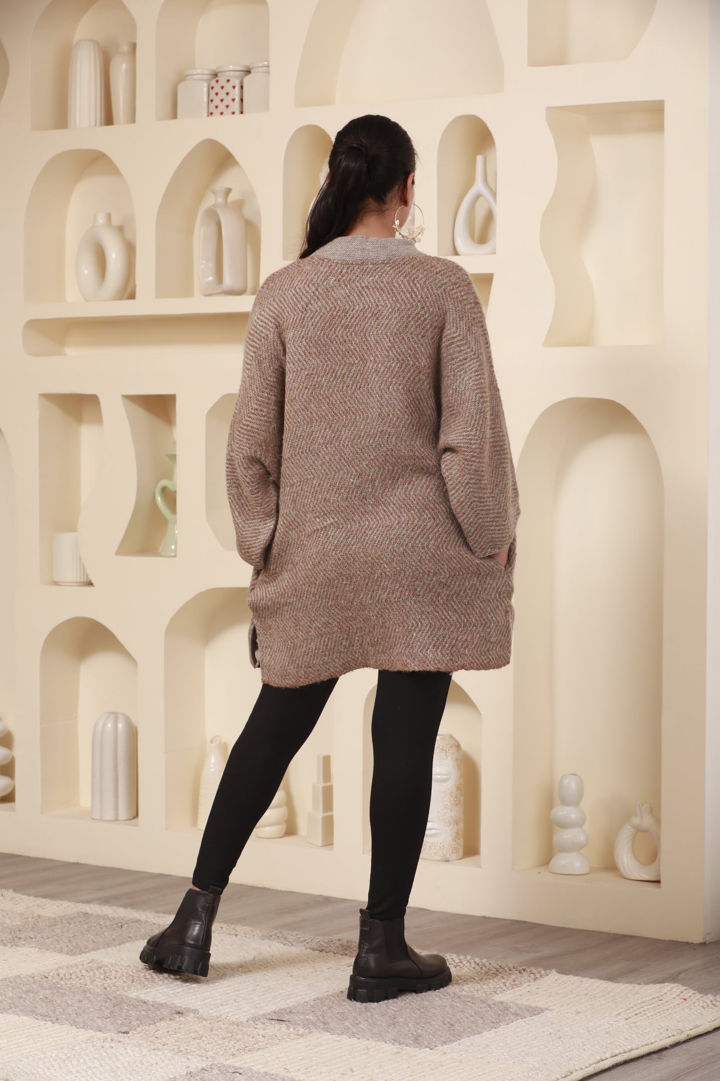 Hazel Drift Cozy Shrug